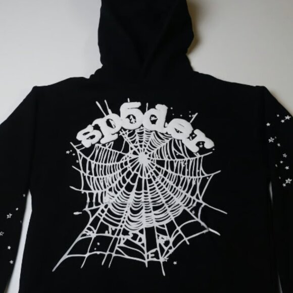 Sp5der Other - Sp5der OG Web Hoodie Black Pullover Streetwear Mens Womens Unisex